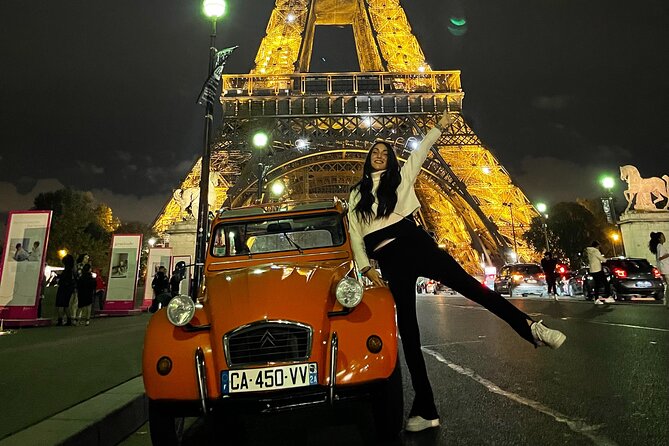2-hour Private Night Ride in a Citroën 2CV in Paris - Saint-Germain-des-Prés at night: cafés, writers, and the Seine-side vibe