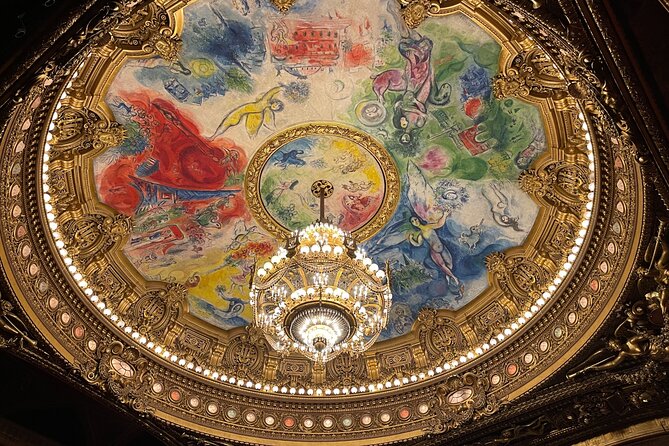 2 Hour Private Opera Garnier Guided Tour - Auditorium time: lodge views and the Chagall ceilings