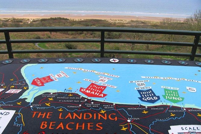 A Day in Normandy Landing Beaches of WWII with Private Guide - Mulberry Harbor Remains at Arromanche: The Industrial Miracle