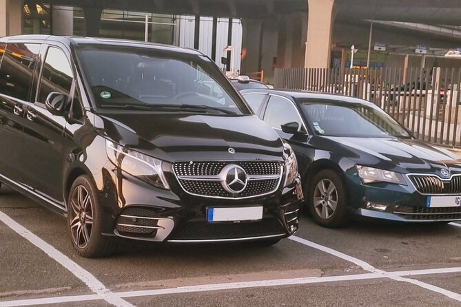 Airport Transfer Paris - Disneyland - Minivan 1-8 Passengers - Minivan Comfort: Air-Conditioning, Wi‑Fi, and Space for Luggage