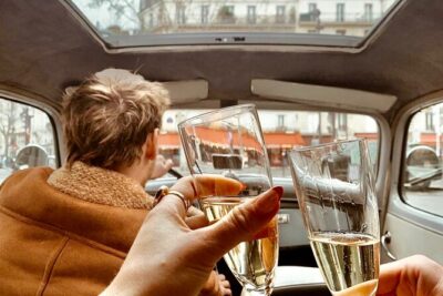 All of Paris Tour in a Vintage Open-Top French Car Citroen DS - Getting picked up (and what streets you should plan around)