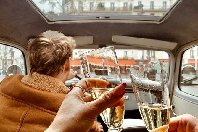 All of Paris Tour in a Vintage Open-Top French Car Citroen DS - Getting picked up (and what streets you should plan around)
