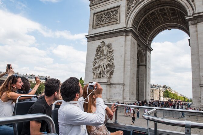 Arc de Triomphe, Hop-On Hop-Off Bus and optional River Cruise - Big Bus hop-on hop-off: the easiest way to cover Paris highlights