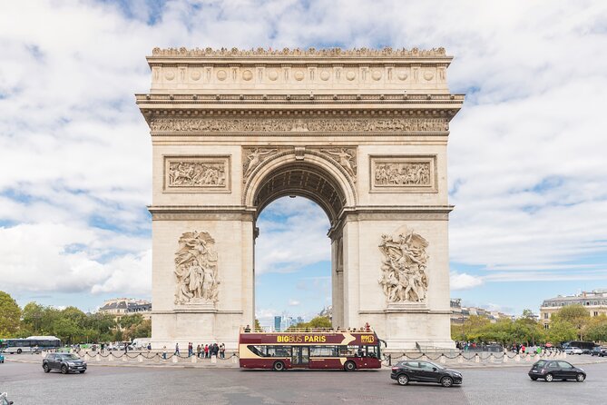 Arc de Triomphe, Hop-On Hop-Off Bus and optional River Cruise - Arc de Triomphe: why this stop is worth real time