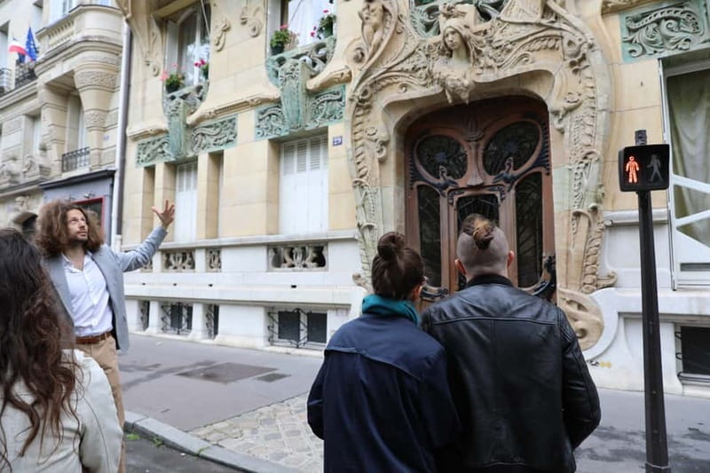 Art nouveau Paris tour - The Ceramic Hotel: When Façades Become Design Statements