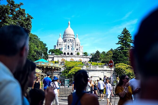 Authentic Parisian Gourmet Food Tour with 10 Local Dishes & Wines - Montmartre: crêpe, bread, cheese, cured meats, and wine at a secret stop