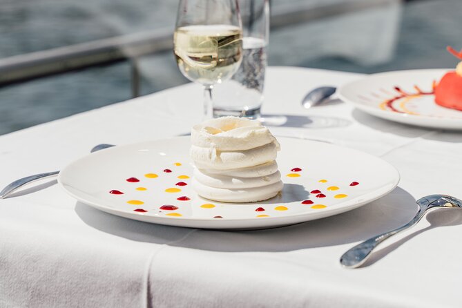 Bateaux Mouches Christmas Special Lunch Cruise in Paris - The festive menu: foie gras, capon, and the French Christmas log