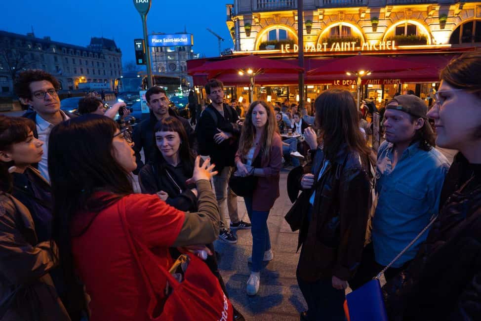 Boho Nights in Paris: A Magical Evening Tour - Place Dauphine finish: where the night walk clicks into place