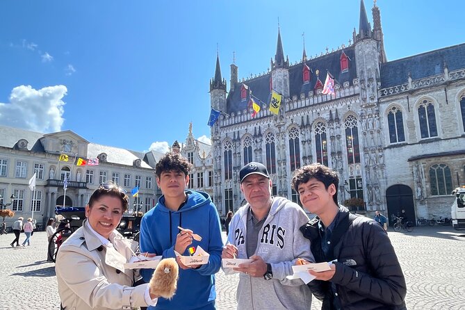 Bruges & Ghent Private tour from Paris with Tastings - Bruges in five hours: medieval wealth, Renaissance threads, and chocolate