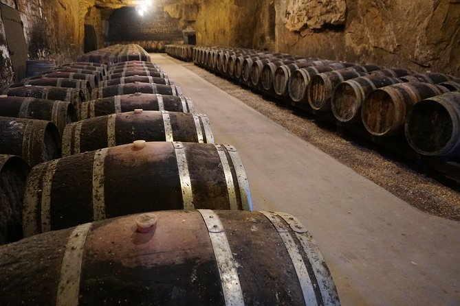 Burgundy Wine Tasting Small-Group Tour in Chablis from Paris - Les Caves Bailly Lapierre: Sparkling Wine in a Cellar Setting