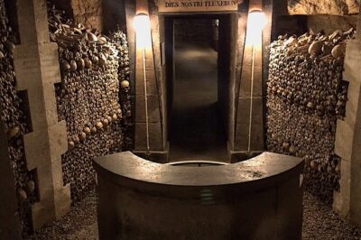 Catacombs of Paris Semi-Private VIP Restricted Access Tour - Going down 20 meters: stairs, slips, and narrow tunnels