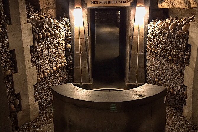 Catacombs of Paris Semi-Private VIP Restricted Access Tour - Going down 20 meters: stairs, slips, and narrow tunnels