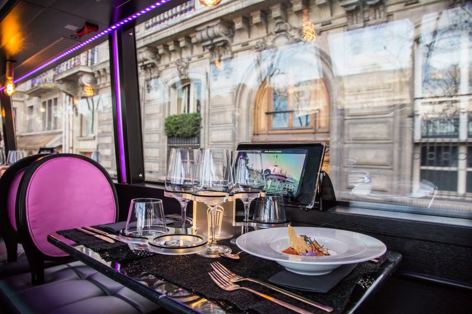 Champs Elysées Bus Toqué Lunch w/ a Glass of Champagne - Is the $98 Price Actually Good Value?