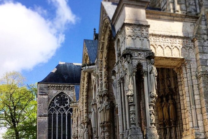 Chartres Cathedral 5 Hours Tour from Paris with Private Transport - Exterior details you’ll actually understand: towers and the astronomical clock