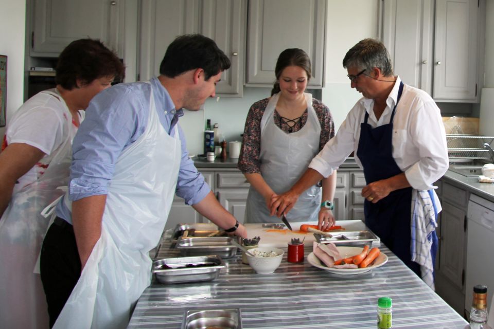 Cooking Class with a Parisian Chef - The Menu Lesson: Zucchini, Marinated Chicken, and Grape Picker’s Cake