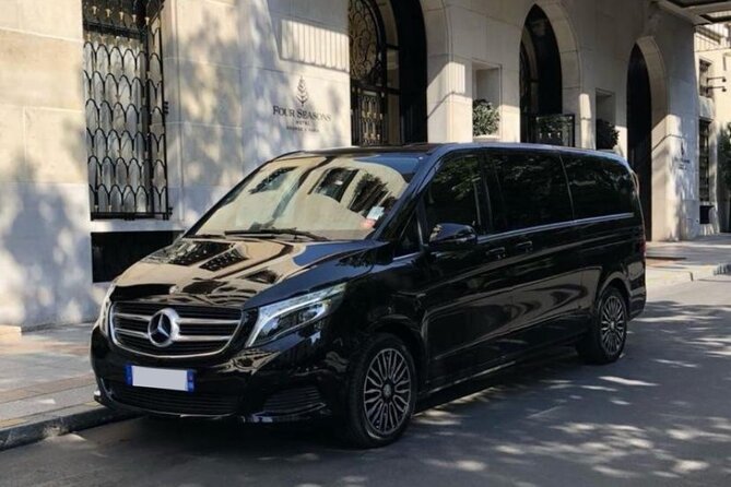 Direct transfer from CDG Airport to Paris - and vice versa - Terminal-to-car pickup at CDG: sign, luggage help, then you go