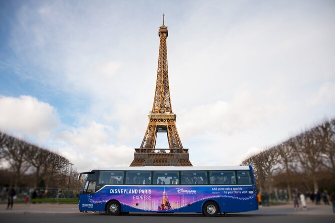 Disneyland® Paris Express Shuttle with Admission Ticket from Central Paris - On the coach: air-conditioning, multilingual help, and the “crowd reality”