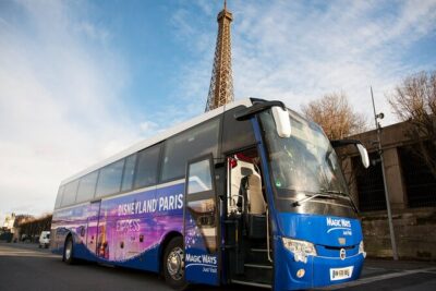 Disneyland® Paris Express Shuttle with Admission Ticket from Central Paris - Tickets on board: download, then use what the host tells you