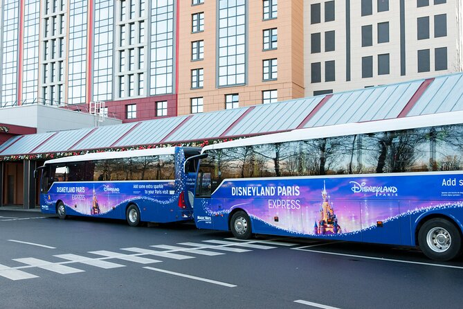 Disneyland® Paris Express Shuttle with Admission Ticket from Central Paris - Return trip: schedules, traffic, and drop-off clarity