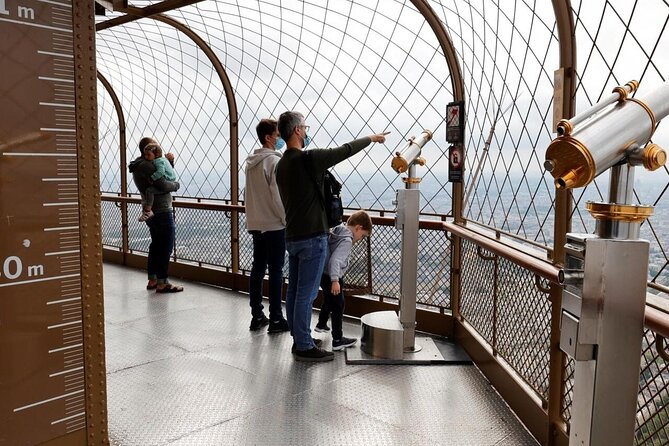 Eiffel Tower Access with Optional Summit by Lift - Summit Level at Dusk: When the View Becomes the Main Event