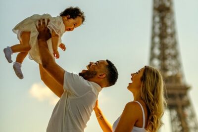 Eiffel Tower Photoshoot - What You Get: 50+ Edited Photos Plus Optional Skin Retouching