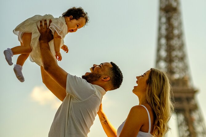Eiffel Tower Photoshoot - What You Get: 50+ Edited Photos Plus Optional Skin Retouching