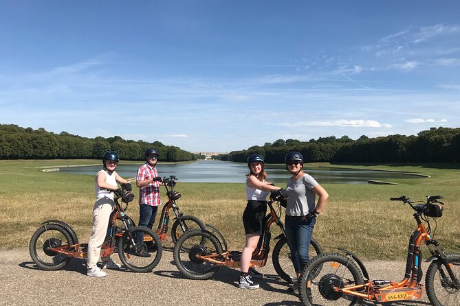 Electric 2-wheeler tour of the Chateau Park and Gardens - Electric Scooters at Versailles: Faster Than Walking, Still Respectful of the Grounds