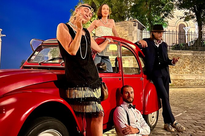 Experience the Magic of Paris By Night: A 2-Hour Iconic 2CV Tour - The Eiffel Tower at the hourly twinkle moment