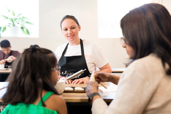 Family experience-Macaron Bakery Class at Galeries Lafayette - The hands-on balance: piping, mixing, and why some families found it light