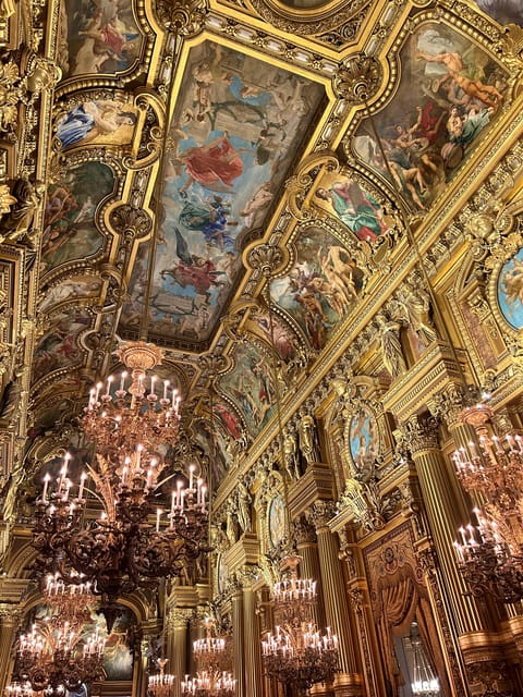 Family-friendly treasure hunt at Opera Garnier - What to watch out for: strollers, bags, and possible auditorium limits