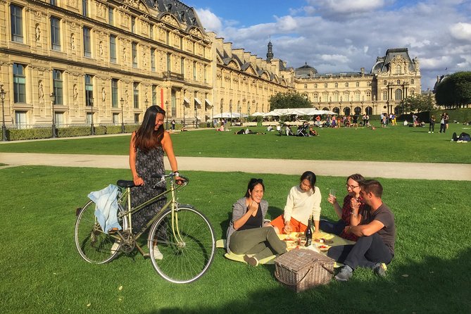 First Day Bike Tour, Top Sights, hidden gems, Wine&Cheese picnic - Saint-Germain-des-Prés quarter: where the mood shifts