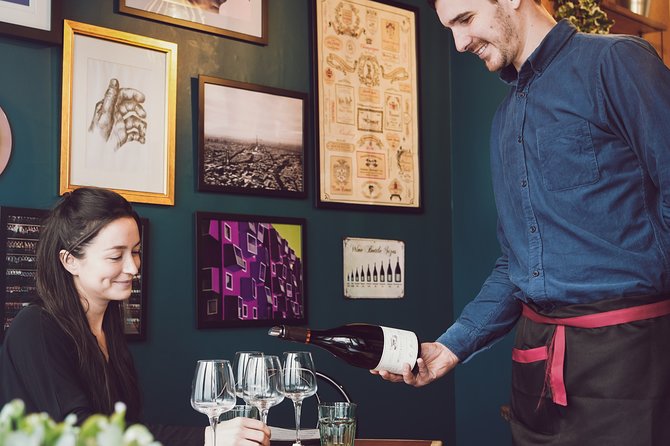 French Wine, Champagne And Cheese Tasting Paris SECRET WINE DOOR - Small-group size: why 12 people feels like a real conversation