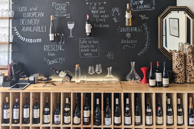 French Wine, Champagne And Cheese Tasting Paris SECRET WINE DOOR - Price value: why $99-ish can make sense for this format