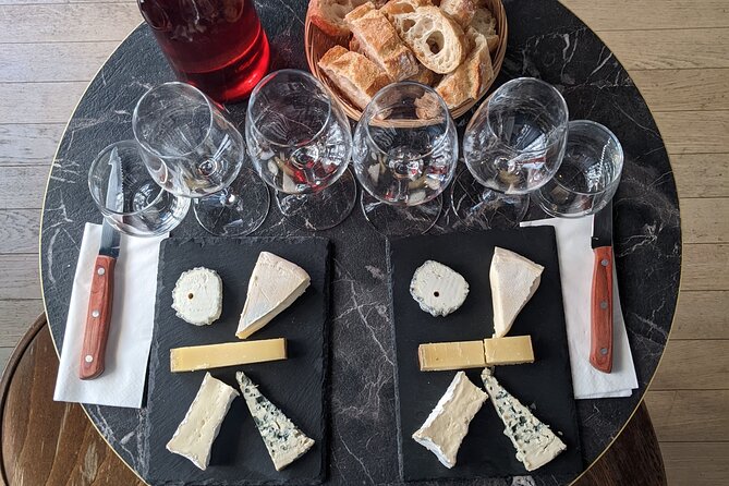 French Wine, Champagne And Cheese Tasting Paris SECRET WINE DOOR - What you actually taste: champagne, whites, reds, and six cheeses