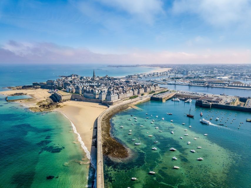 From Paris: 2-Day Normandy & Brittany Tour - Omaha Beach, Saint-Laurent American cemetery, and Arromanches: the D-Day core