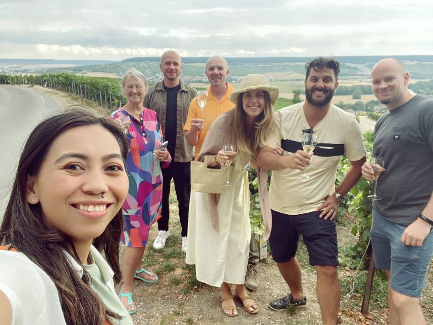 From Paris: Small-Group Champagne Tour with 3-Course Lunch - Second winery visit: small estate contrast and vineyard tasting