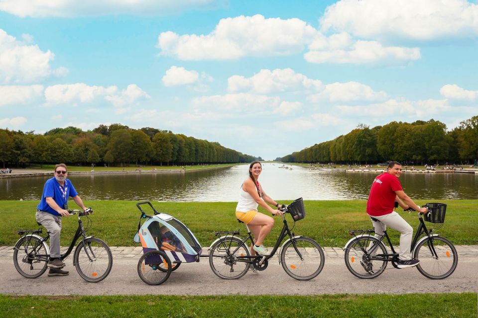 From Paris: Versailles Bike Tour with Gardens & Palace Entry - Meeting at Javel–André Citroën: find the sign, then relax