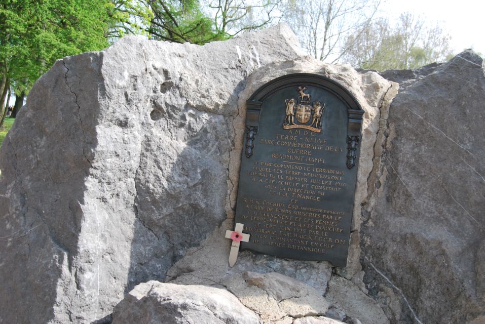 From Paris: WWI Somme Battlefields Full-Day Tour - Thiepval, the Ulster Tower, and Beaumont-Hamel: big names, serious space