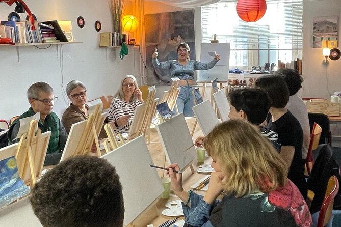 Fun Painting Class in a Professional Art Studio with a View - The View That Changes How You Paint