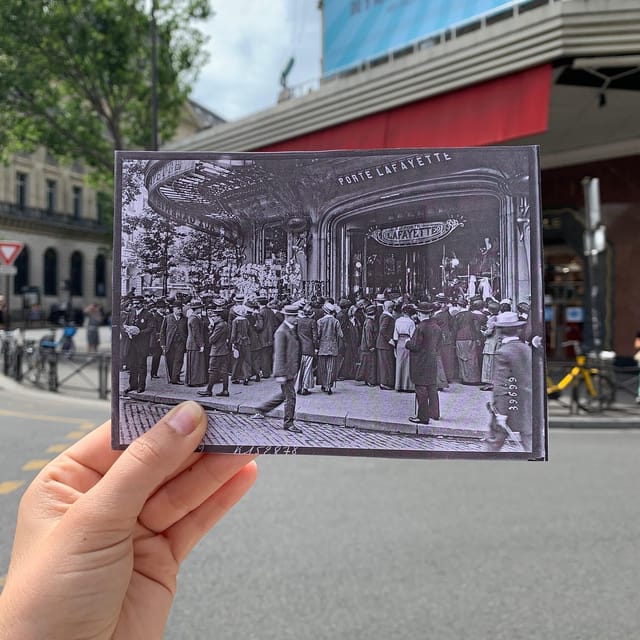 Guided Heritage Tour of Galeries Lafayette Paris Haussmann - English and French guide: choose what helps you listen