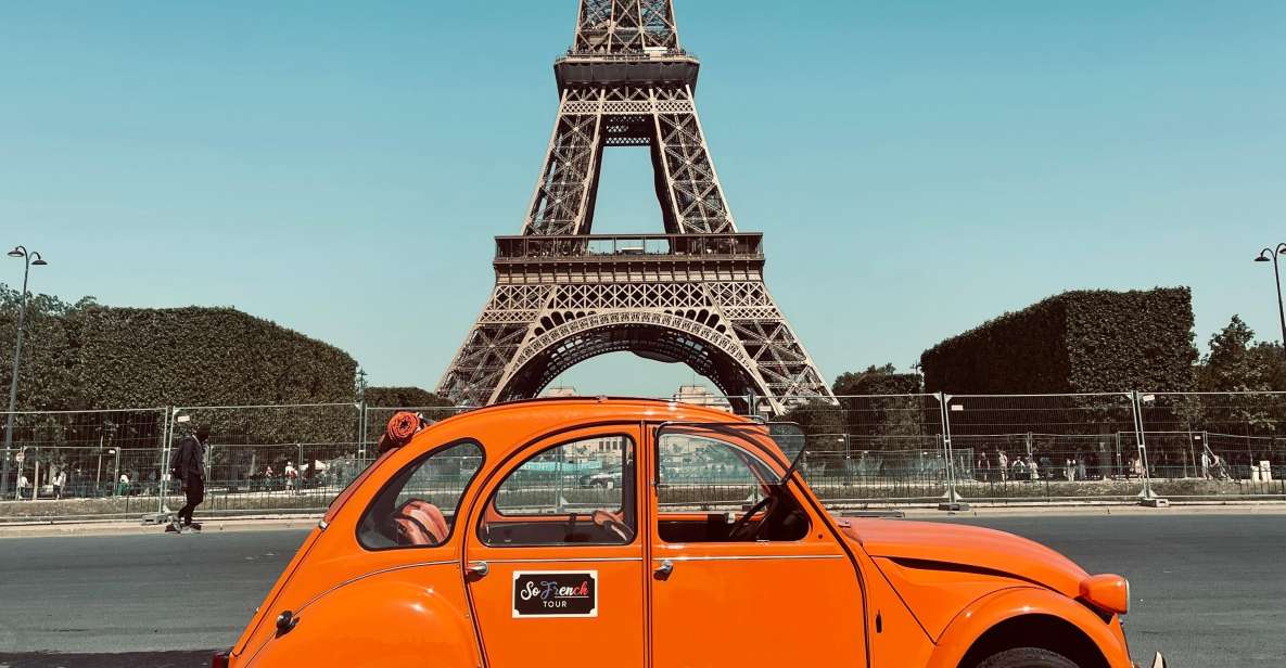 Guided Tour of Paris in Citroën 2CV - Why a Citroën 2CV gives you a better first look at Paris