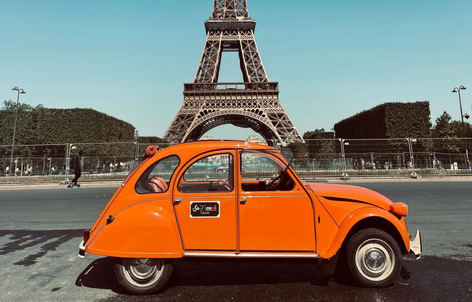 Guided Tour of Paris in Citroën 2CV - The 1-hour route: major monuments without the bus hassle