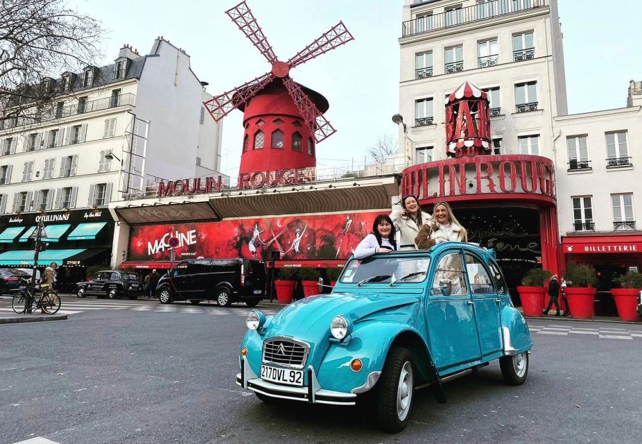 Guided Tour of Paris in Classic Convertible - Who should book this 2-hour 2CV tour
