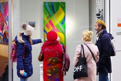 Invader Hunt - Street Art Tour of le Marais - Finding the meeting point at 2 Rue Brisemiche