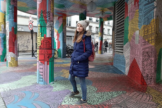 Invader Hunt - Street Art Tour of le Marais - Passing the National Archives gardens without slowing down