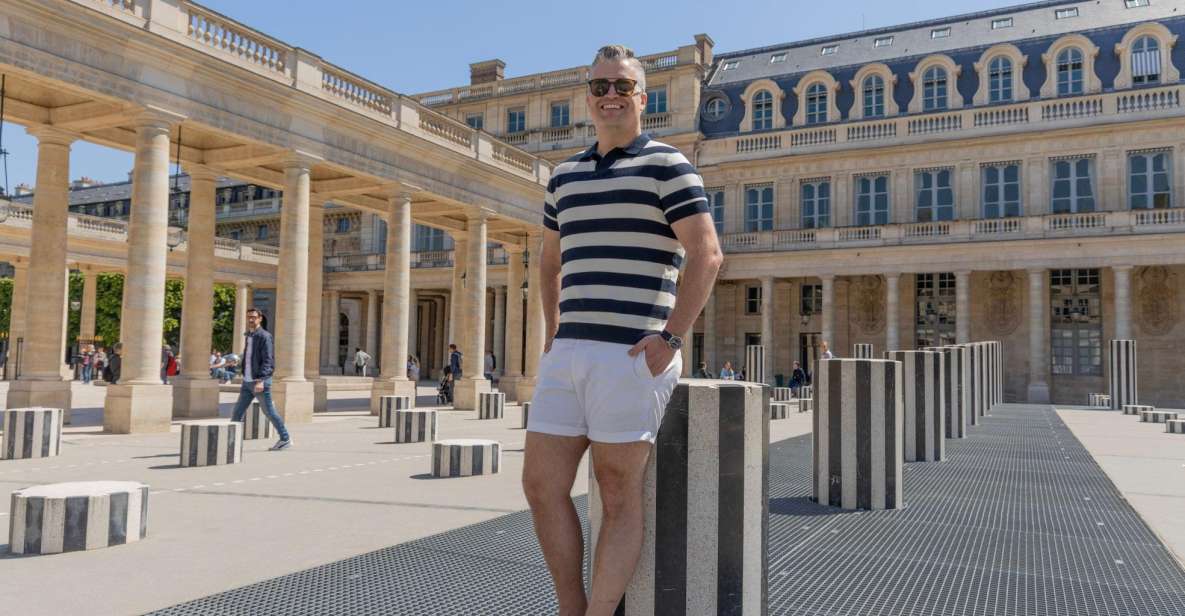 Louvre area photo shoot by Paris photographer - Palais-Royal Photo Stop: The Royal Contrast You’re Likely Missing