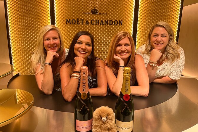 Luxury Dom Pérignon Champagne Tour with Brunch and Dinner - Château de Boursault Christmas brunch: elegant food and Veuve Clicquot pairing