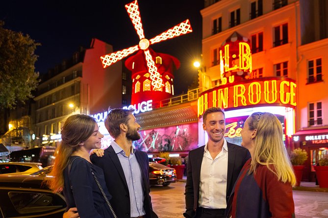 Moulin Rouge Dinner Show with Champagne and Drop Off - The pacing you can expect: arrival, line time, and showtime seating
