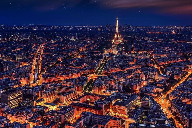 Night / Sunset Tour of Paris in Electric Bike - Pont Alexandre III and Eiffel Tower: big night views without the hassle