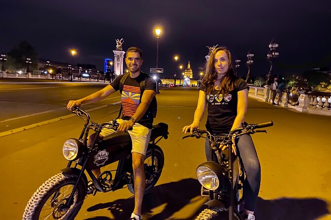 Night / Sunset Tour of Paris in Electric Bike - Training time matters more than you think